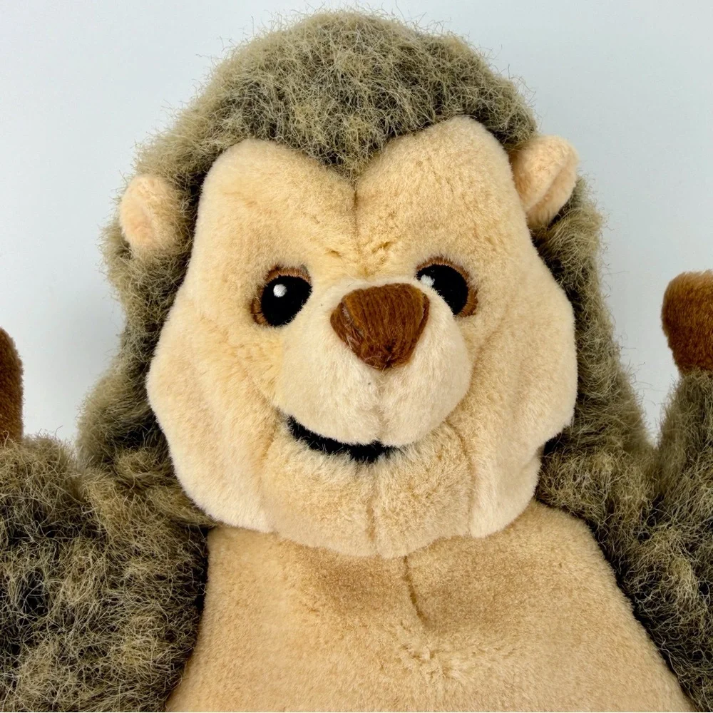 IKEA Titta Hedgehog Hand Puppet Plush Stuffed Animal 12" Sewn Eyes Pretend Play - Picture 3 of 8
